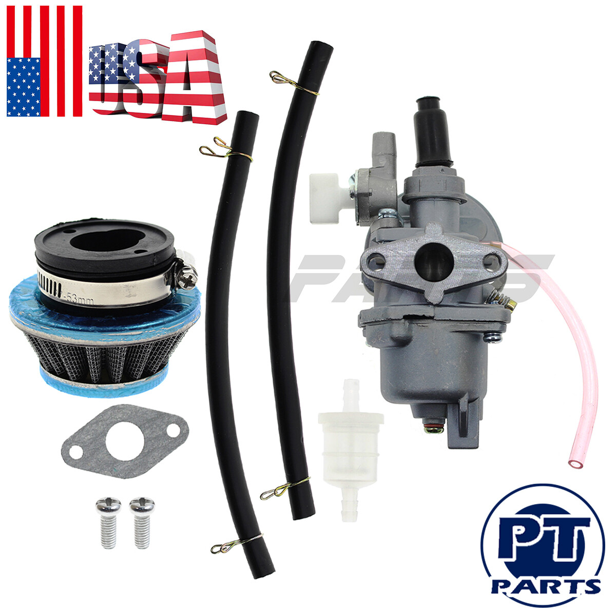 Carburetor For 47ccCOOLSTER QG50 DB49A 2 Stroke Pocket Bike Carb MTA1 MTA2 CA14