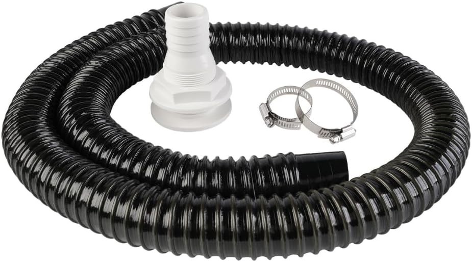 SEAFLO Bilge Pump Installation Kit Hose 3/4″ Outlet Inch Dia Plumbing Kit 4.5 FT