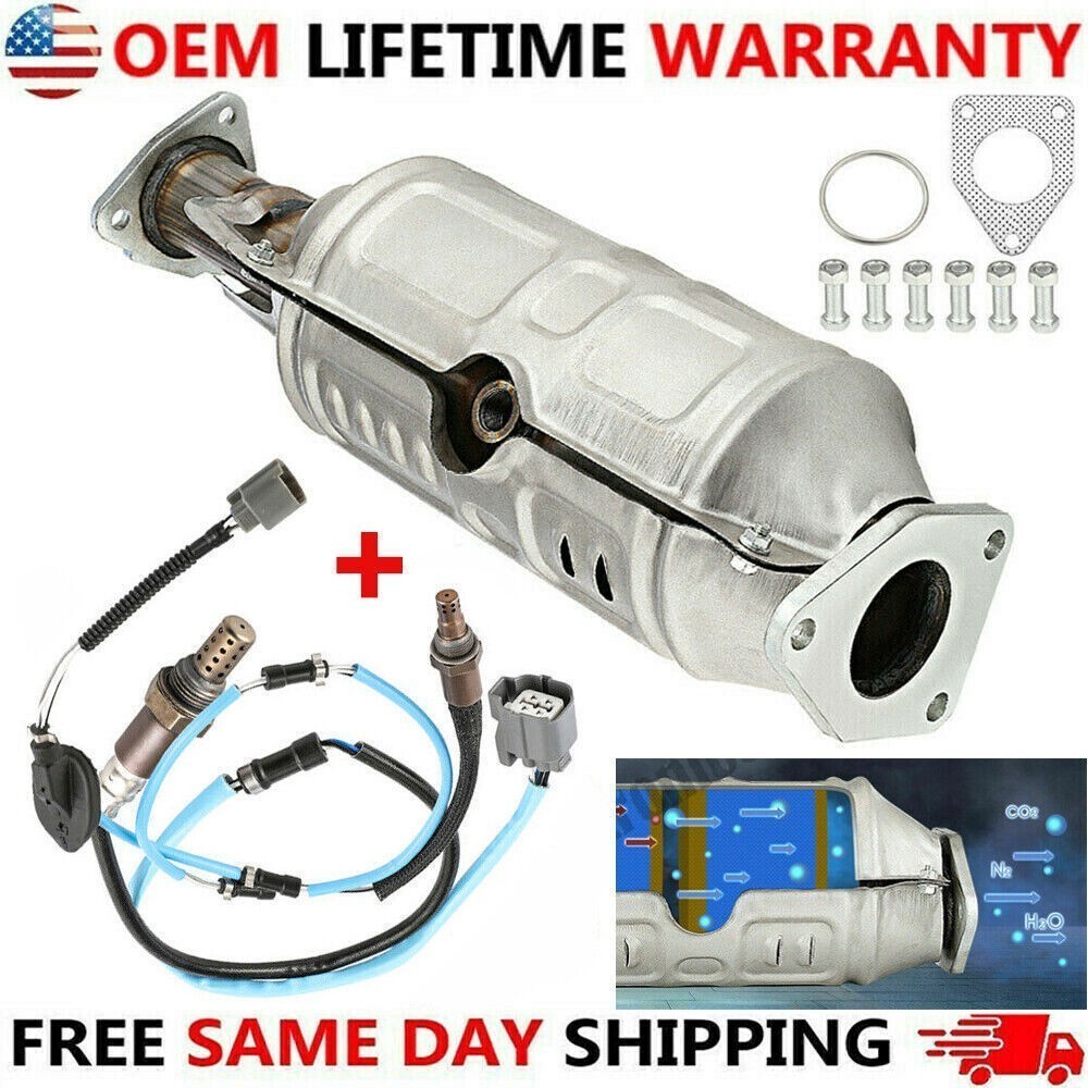 O2 Sensor bolt-on connection for honda accord catalytic converter direct fit