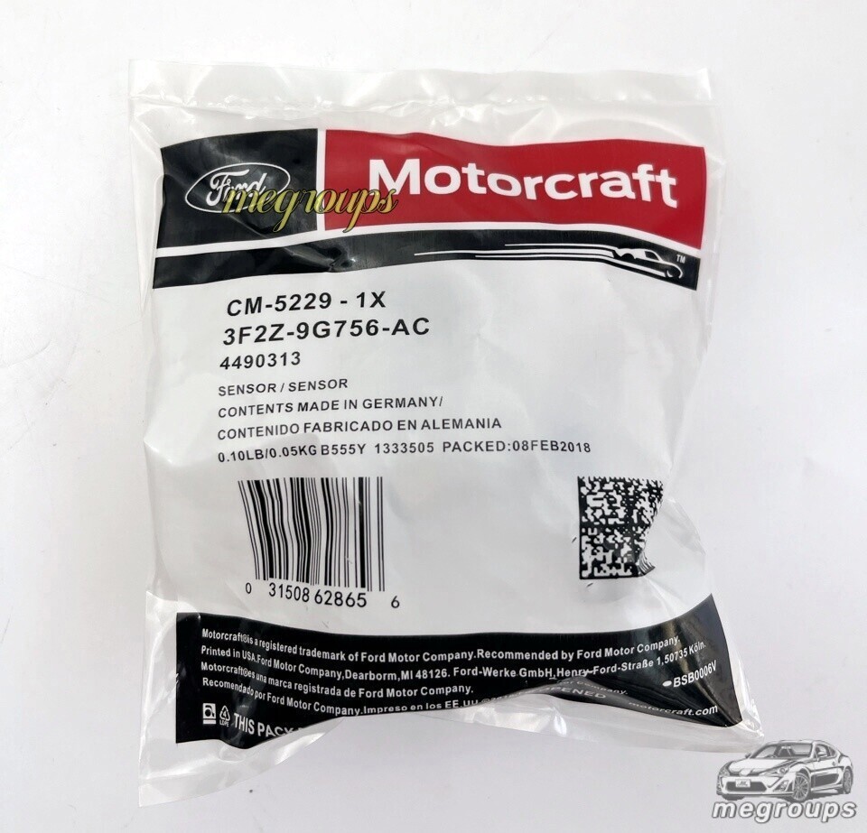 Motorcraft CM-5229 For Ford Injection Pressure Fuel Sensor 3F2Z-9G756-AC