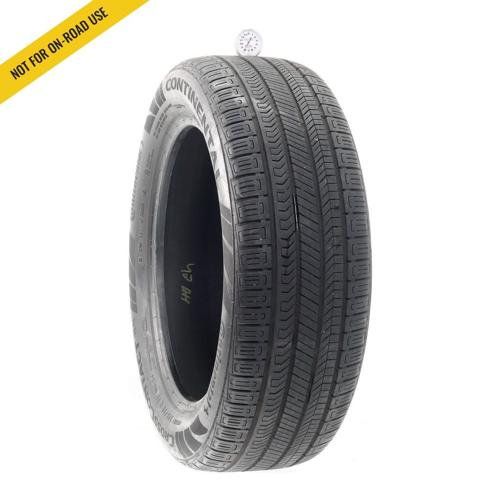Set of (4) Used 235/55R19 Continental CrossContact RX 101H – 8-8.5/32