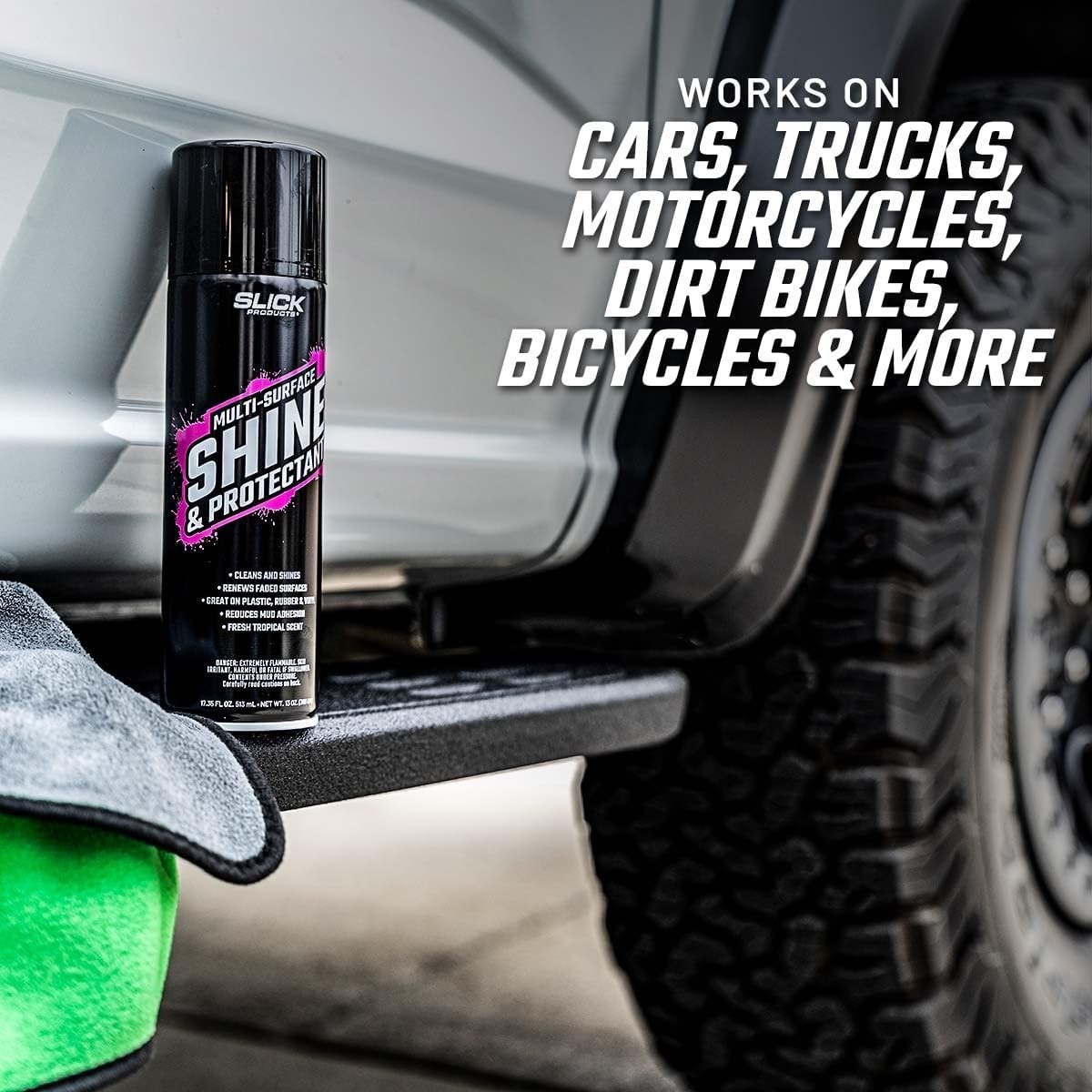 Shine & Protectant Spray 17.35 FL OZ. – High Gloss Clear Coating Renew Vinyl,…