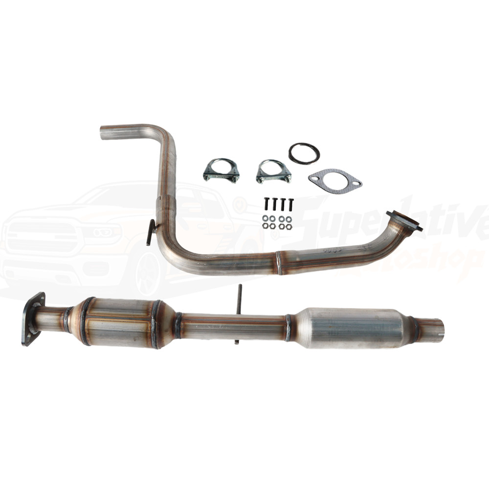 Catalytic Converter & Rear Pipe for 2010 2011 2012 2013 Mazda 3 2.0L / 2.5L