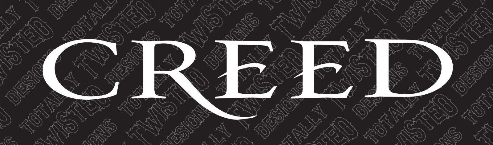 Creed vinyl decal sticker Car Truck Hard Rock Band Logo Metal band Heavy