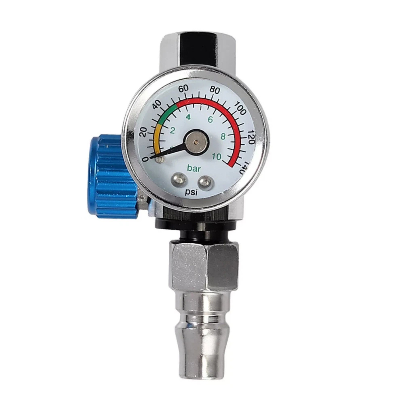 1/4″ Air Pressure Regulator Gauge with G1/4 Thread for Spray Gun Paint Tool