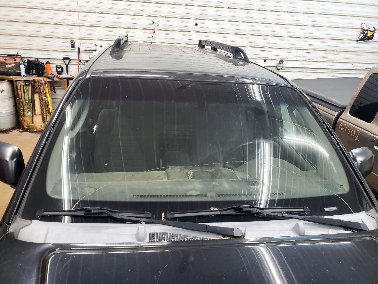 Driver Side View Mirror Power Black Textured Fits 05-21 FRONTIER 1822165 Exterio
