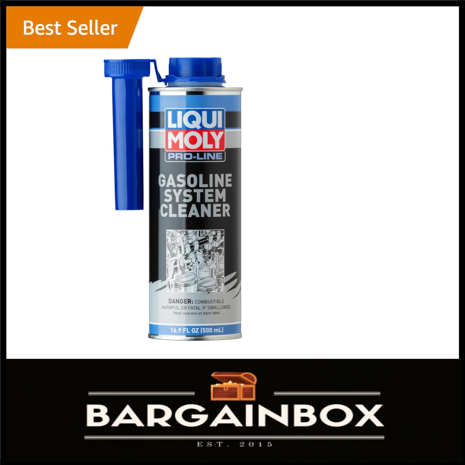 Liqui Moly Scented Fuel System Cleaner, 16.91 Fl Oz – 500ml for Gasoline Engines