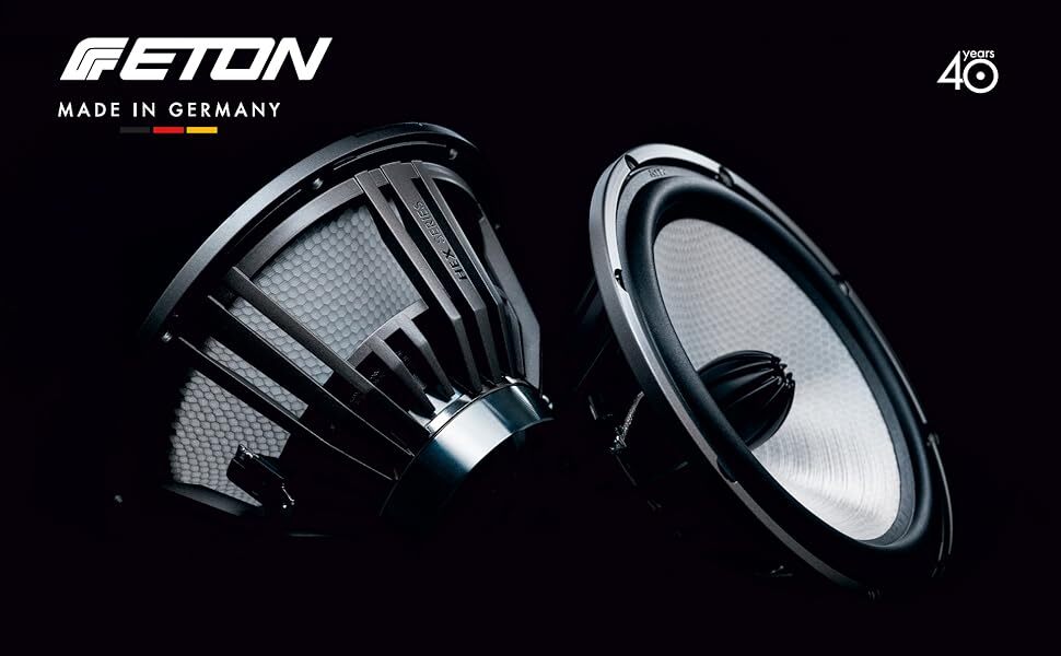 ETON HEX active 16.5 cm (6.5″) 2-way component speaker set