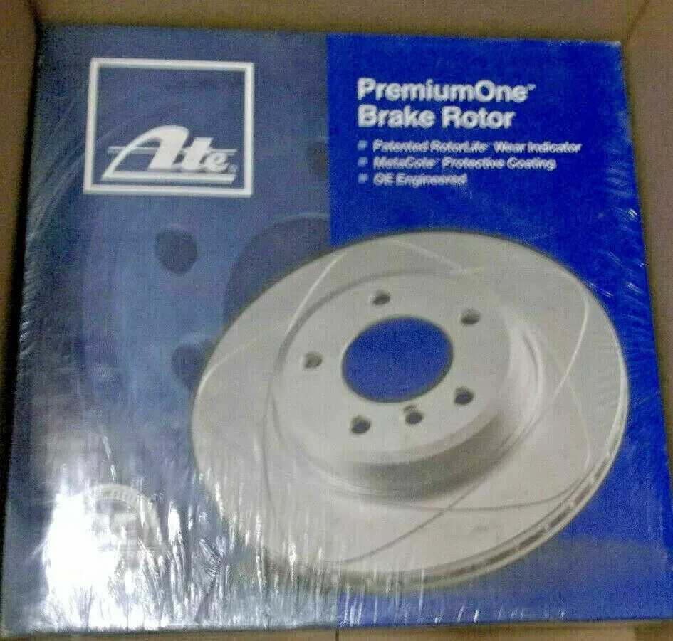 Front Disc Brake Rotor, Pair (2) – Ate PremiumOne CW30705