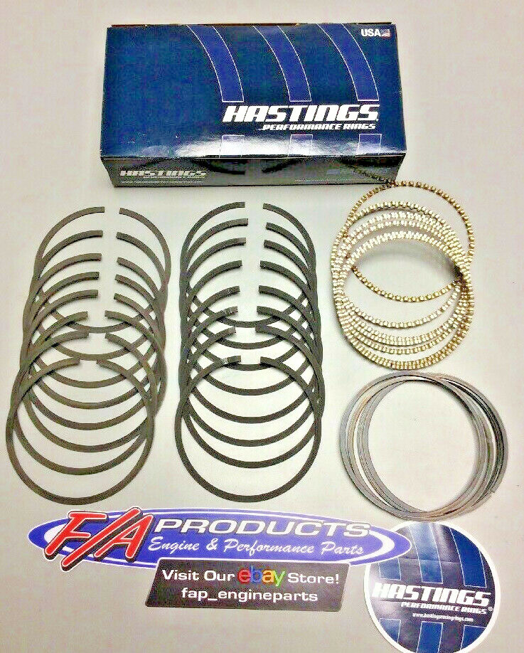 Hastings 2M5589 4.500″ Bore 1/16 1/16 3/16 Std Tension Plasma Moly Race Ring Set