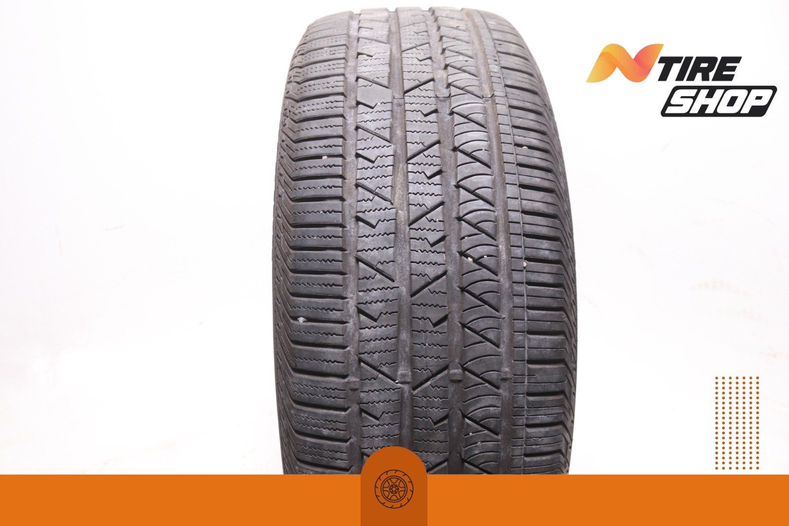 Set of 2 Used 255/55R19 Continental Cross Contact LX Sport J LR – 111W – 9.5/32