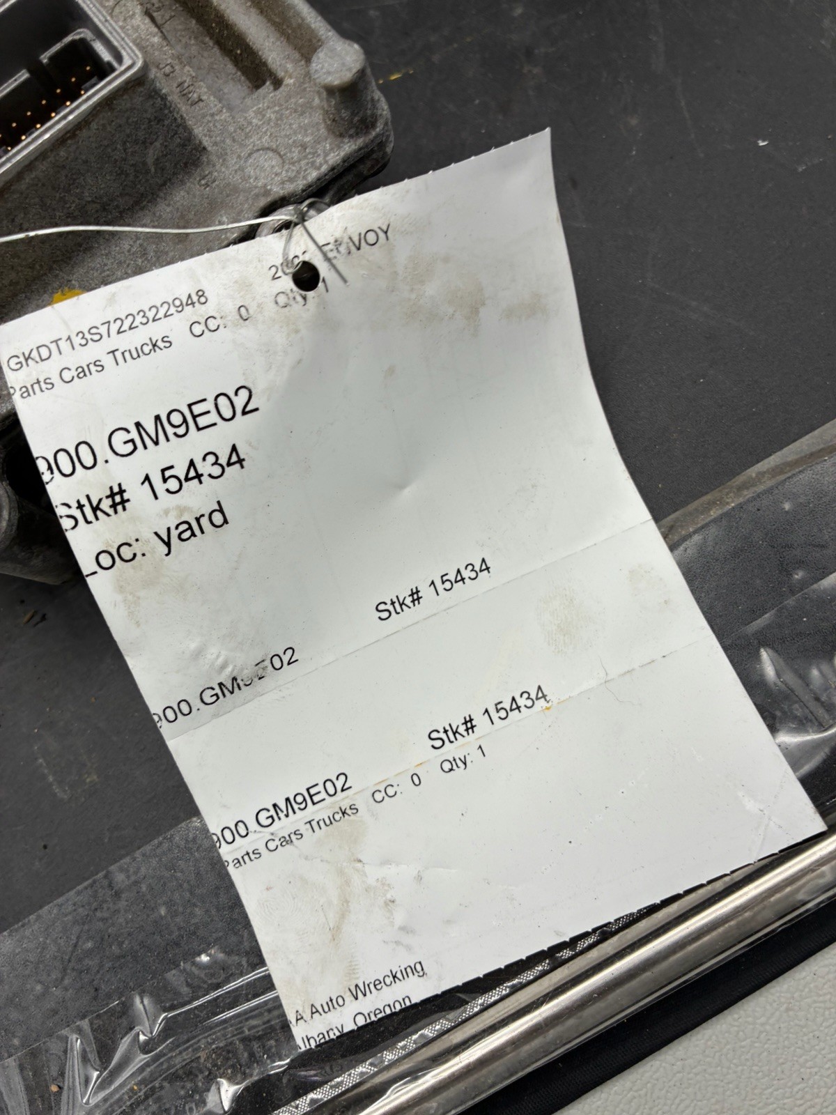 GMC TrailBlazer Envoy 2003 – 2005 Engine Computer ECM PCM 12574976 4.2L
