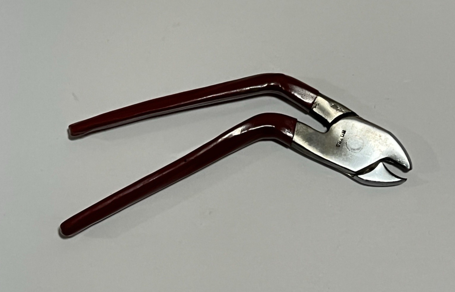 SG654 Angled Hog Ring Staple Upholstery Ringer Specialty Pliers Stainless