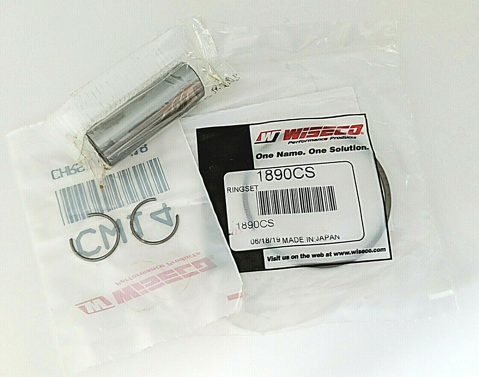 Wiseco ProLite Piston Kit & Tusk Top End Gasket Kit Suzuki Rm85 48mm Std Bore