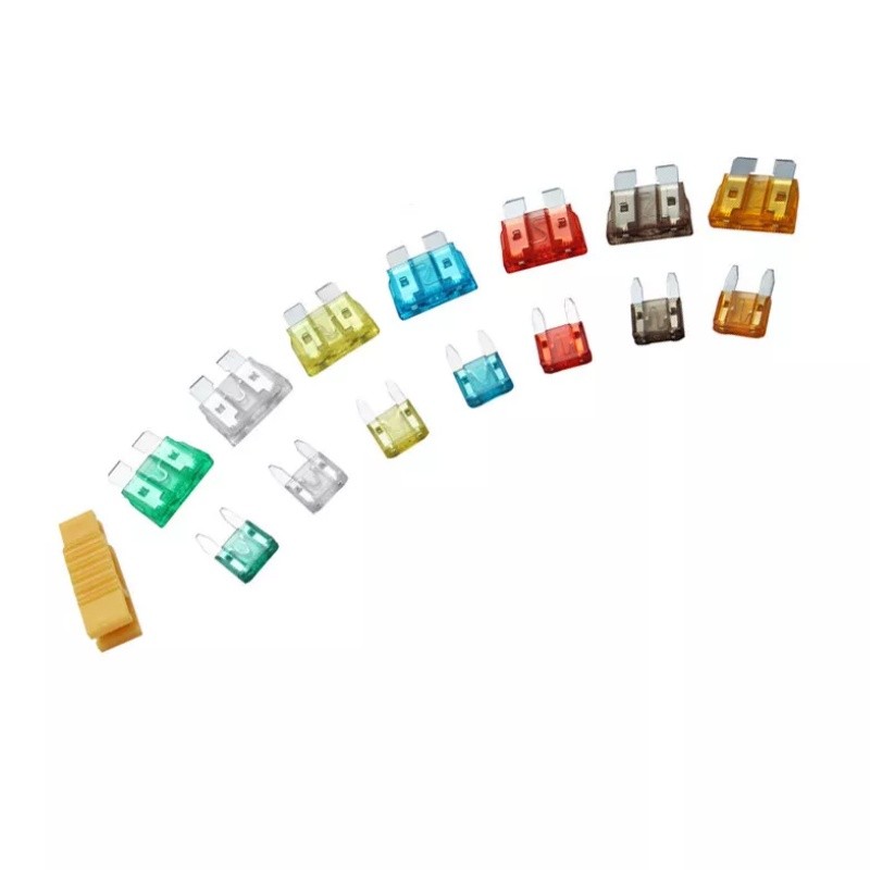 220Pcs Fuses Automotive Blade Auto Fuses Assortment Standard and Mini Car Fuses
