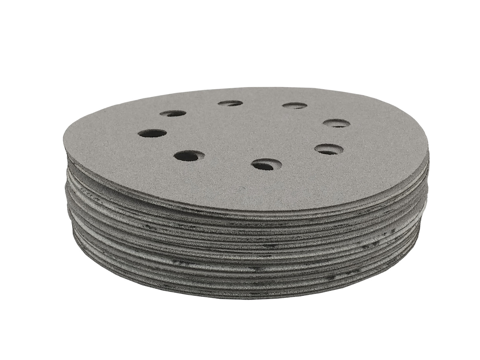 5″ X 8 Hole Platinum Film Hook and Loop Grip Sanding Discs (50 Pack, 1000 Grit)