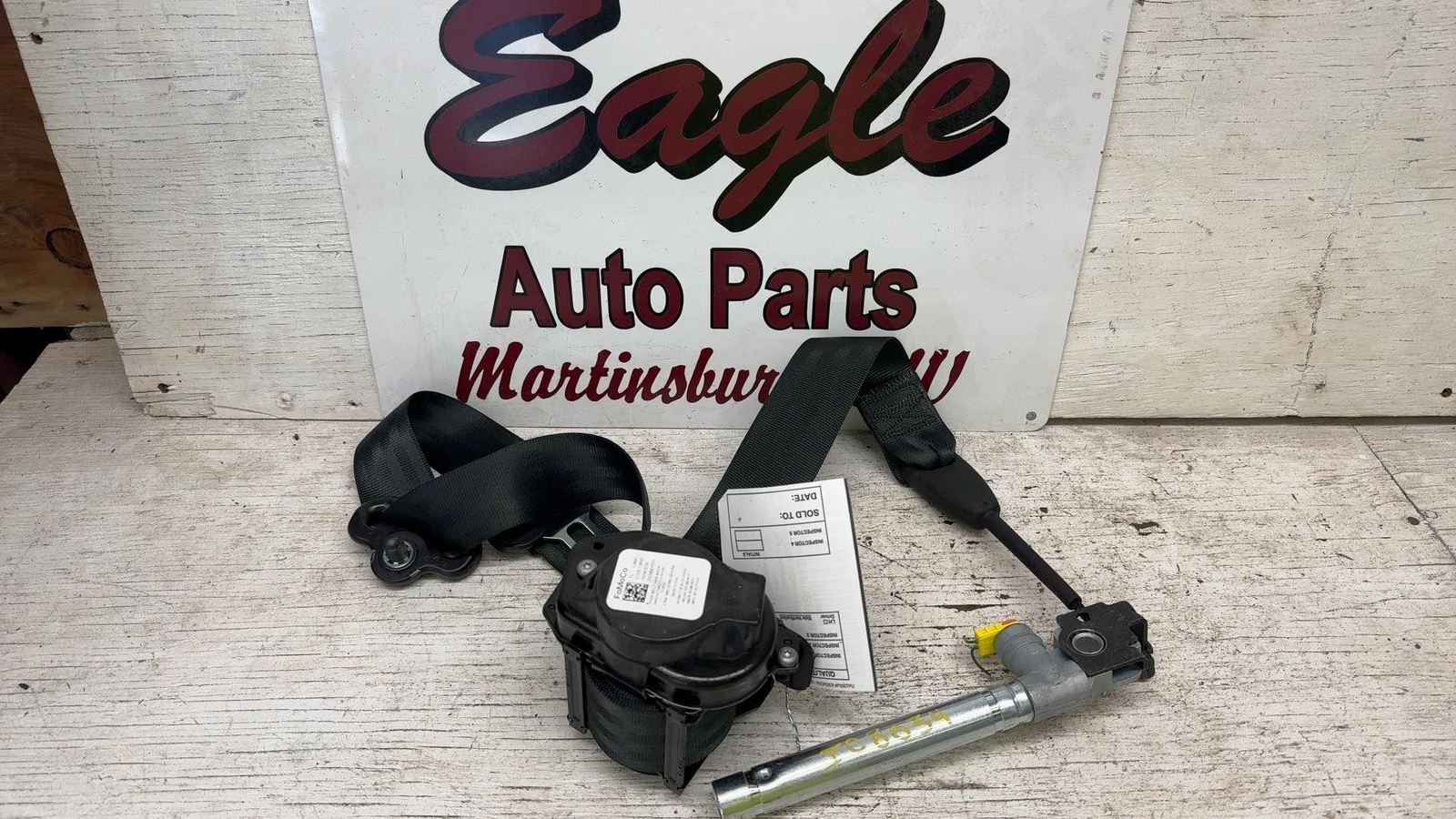 18 19 FORD ESCAPE Front Seat Belt