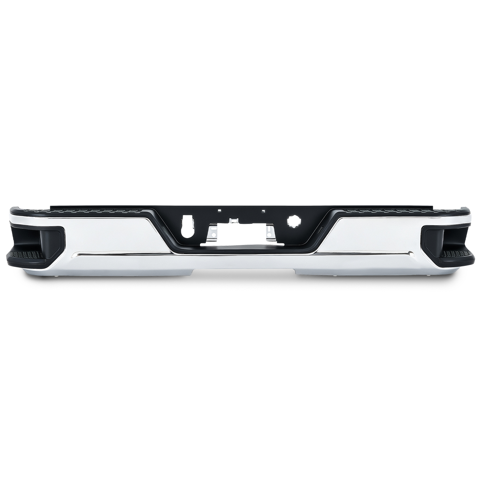 PREENEX NEW Chrome Rear Bumper For 2019-2025 Chevy Silverado GMC Sierra