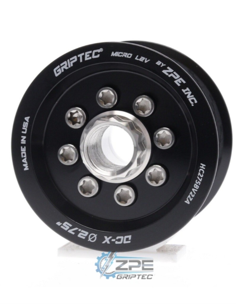 ZPE Griptec 2.75 supercharger pulley upgrade 2015-23 Charger Hellcat Redeye 6.2
