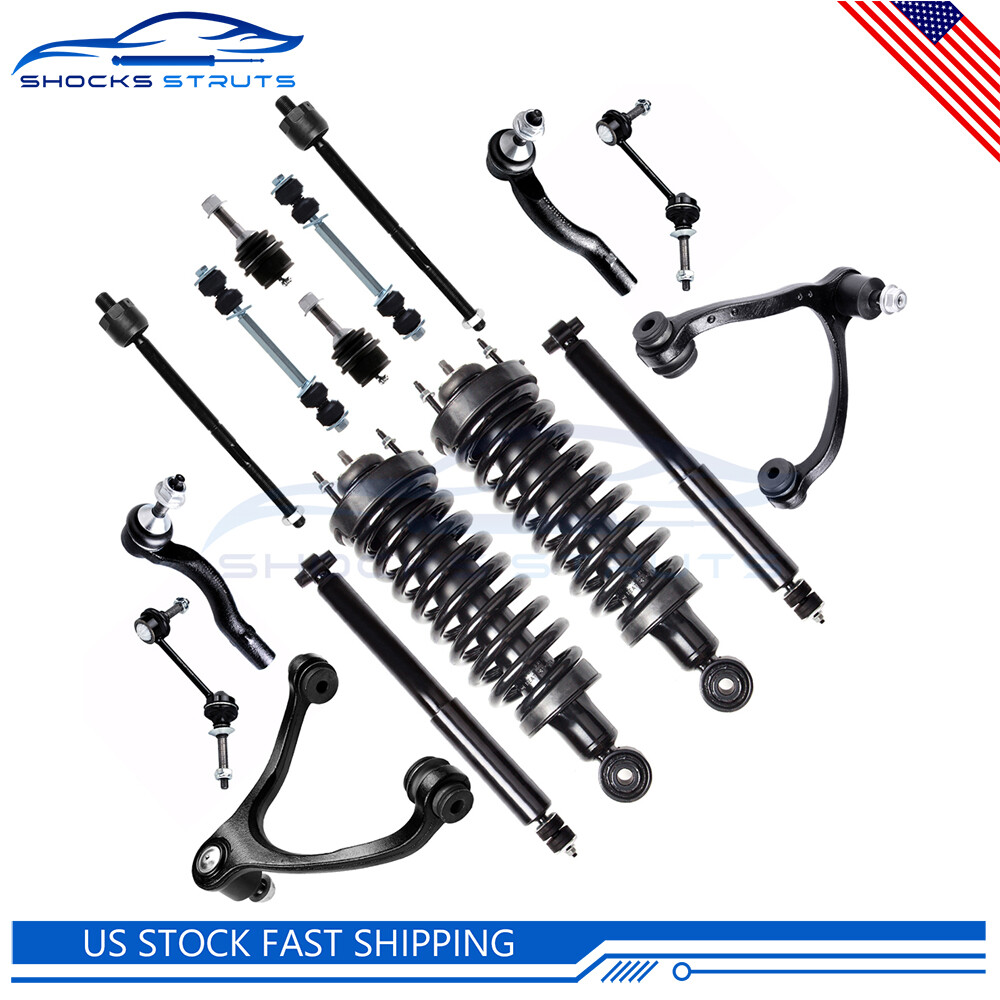 16 Pcs For Mercury Grand Marquis 2003-2008 Front Rear Shock Strut Control Arm