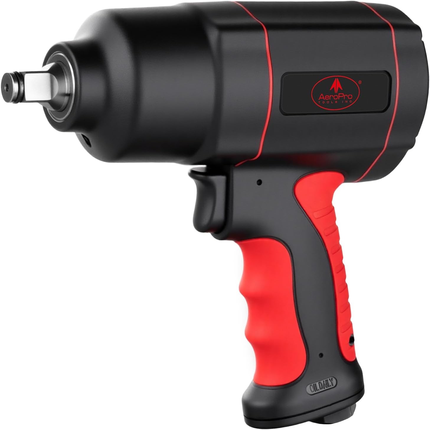 1/2 Inch Drive High Torque Pneumatic Air Impact Wrench Gun,1200FT-LBS, 7500RPM