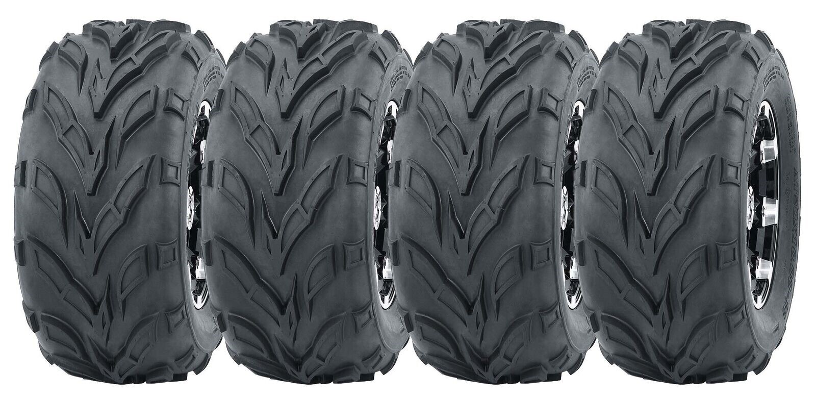 WANDA 16×8-7 16x8x7 ATV tires 16×8.00-7 16×8.00×7 4PR 10189 Set 4