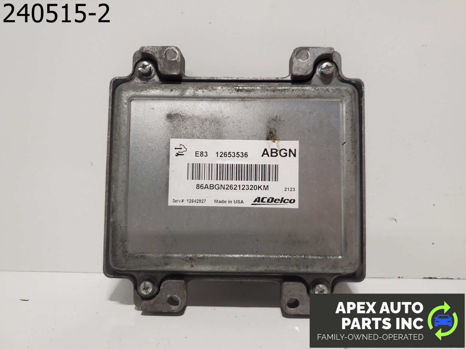OEM 2012 Chevrolet Cruze 1.8L Engine Computer Ecu Pcm Ecm Pcu 12653536 ABGN