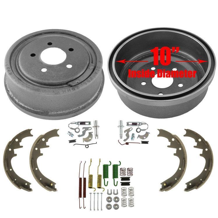Fits 1998-2009 4 Wheel Drive for Ford Ranger With LARGER 10″ Brake Drums Shoes