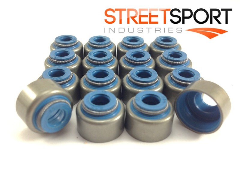 Toyota 5SFE 2TZFE 2RZFE 3RZFE 2.2L 2.4L 2.7L FKM VALVE SEALS – Set of 16 – NEW