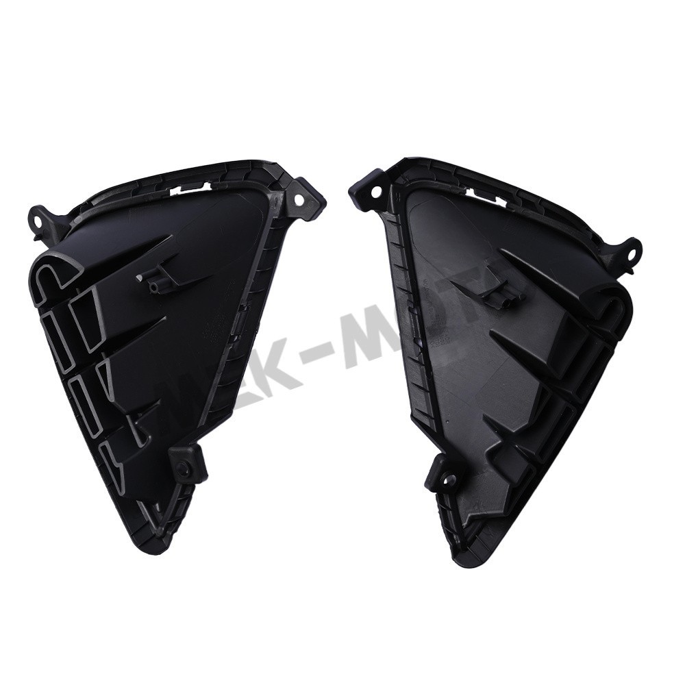 LED Fog Light & Fog Cover Bezels For 2022 2023 Kia Forte Driver Passenger Set