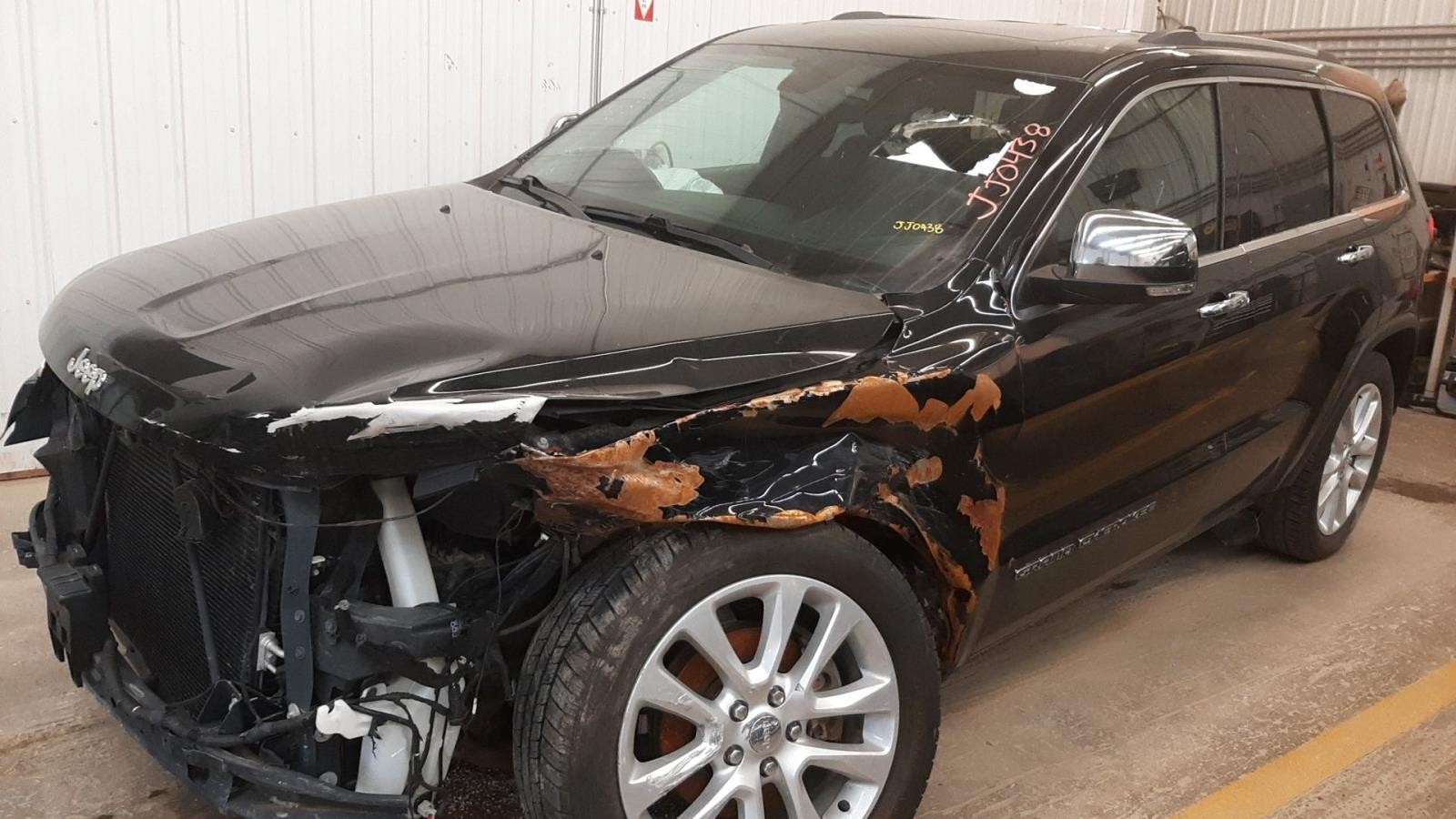 Front Door For Grand Cherokee Assy Blk Pwr Less Mirror Right