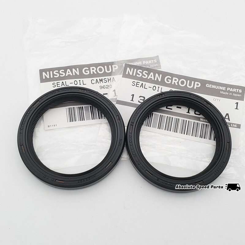 NEW Nissan OEM Front Cam Seals set of 2 for RB20 RB25DET RB26DETT 13042-16V0A