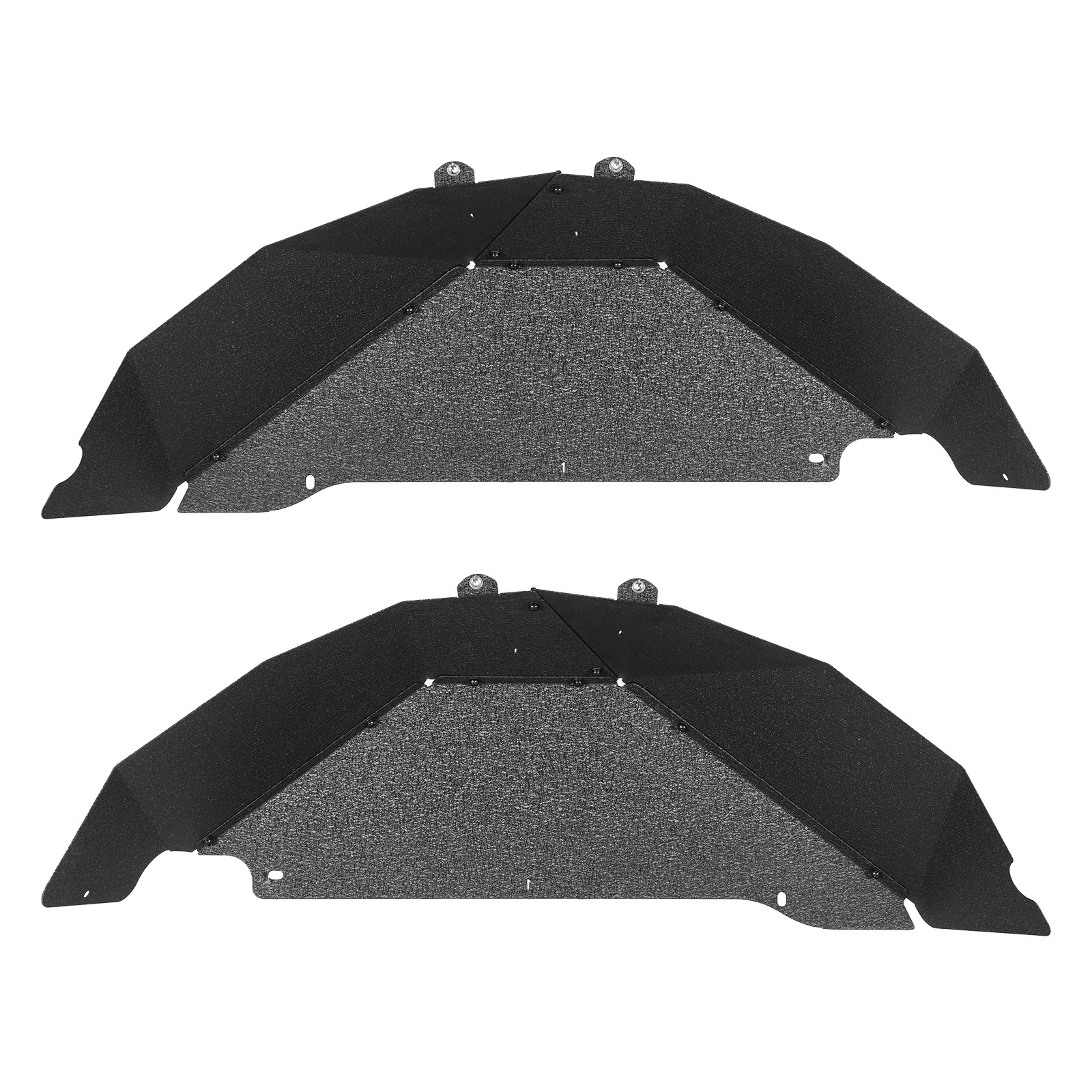Uimoso Front+Rear Inner Fender Liners for 07-2018 Jeep Wrangler JK/JKU Unlimited