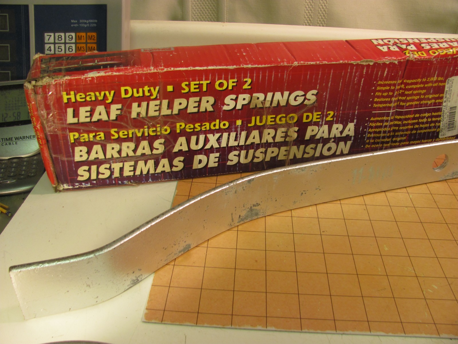 Superior Automotive 11-1040 Leaf Helper Spring 2000 Lb Capacity Heavy Duty