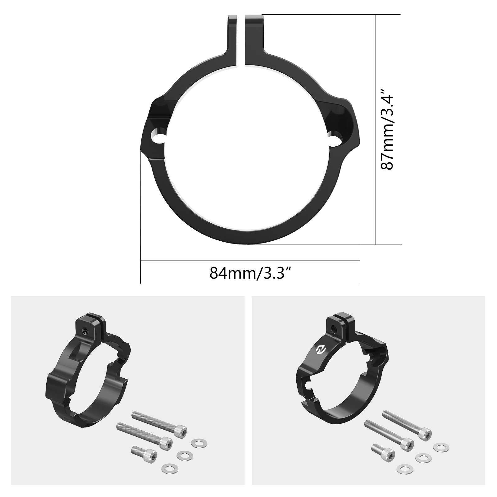 NICECNC Pipe Flange Guard Protector For KTM 250 300 EXC XCW SX XC 2024-2025