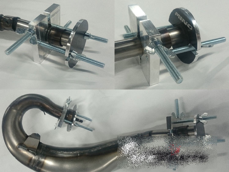 2-stroke exhaust pipe repair kit #1 Kawasaki KX 125 250 500 dent removal