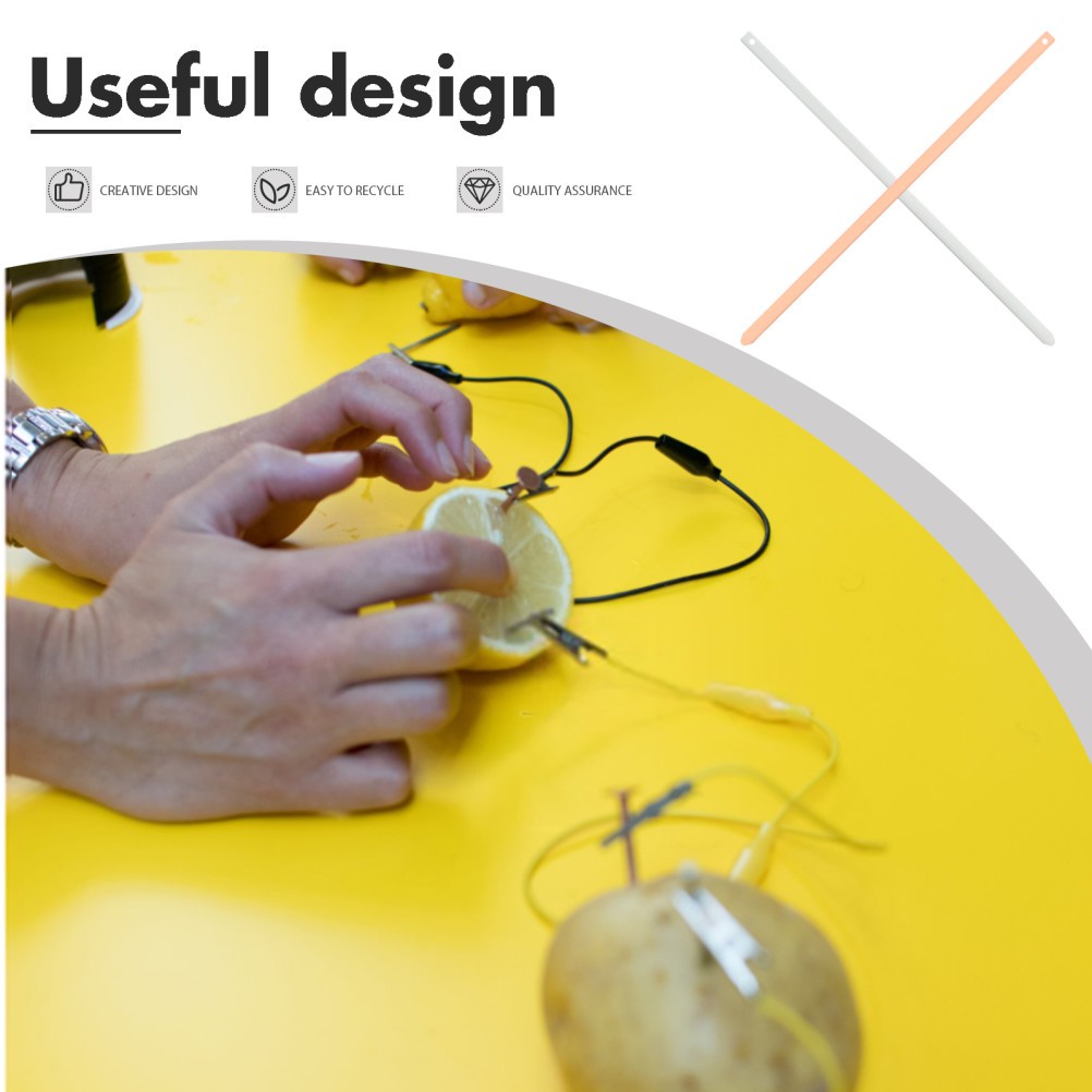 Copper and Zinc Electrode Strips Simple Circuit Kit Electrical Experiment