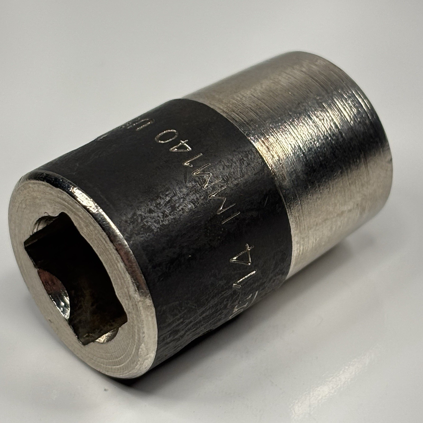 Mint Snap On Tools IMM140 1/2 Dr 6Pt Metric 14mm Flank Dr Shallow Impact Socket