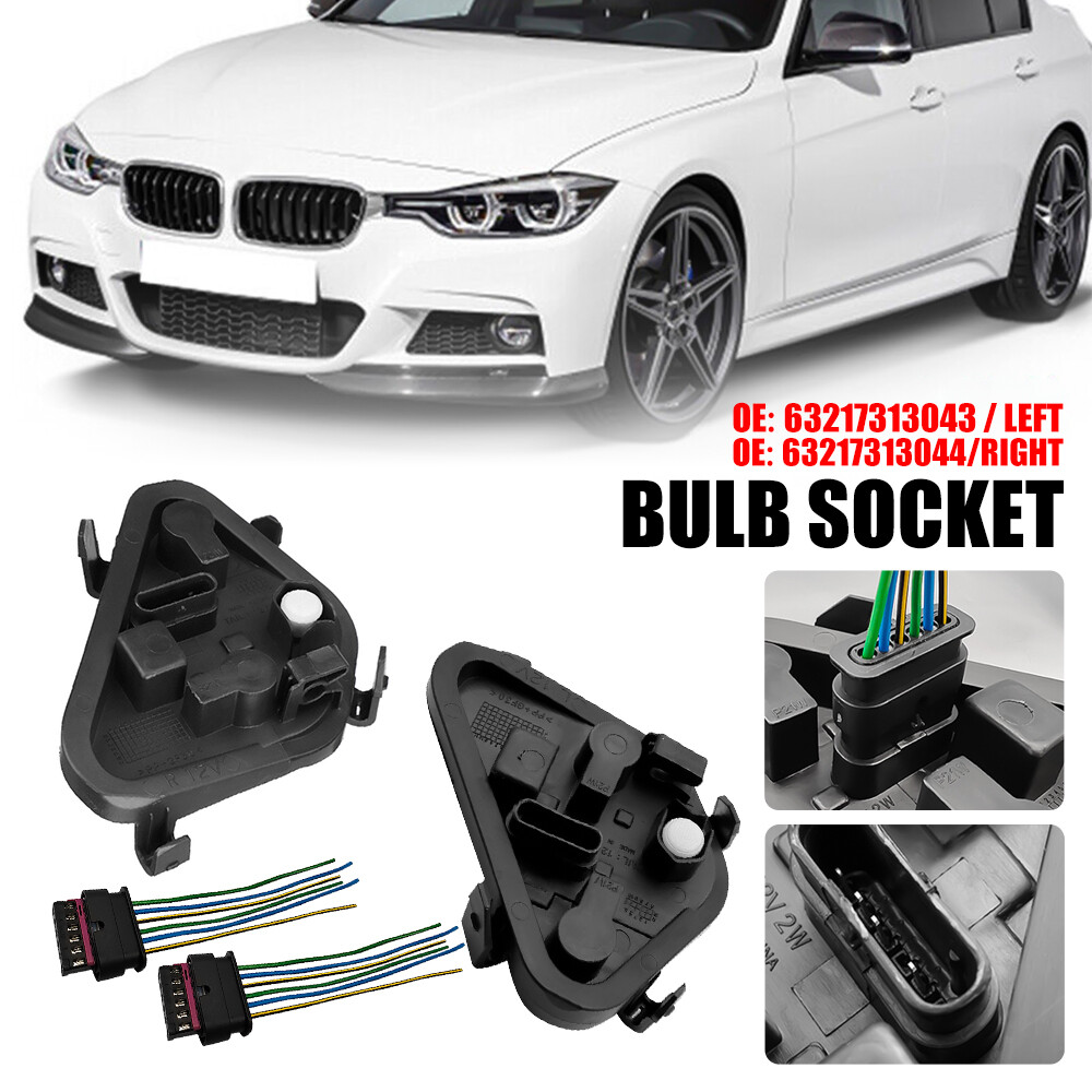 For BMW 320i 328i 12-15 Rear Bulb Socket Tail Light LH& RH 63217313043+44 EOA