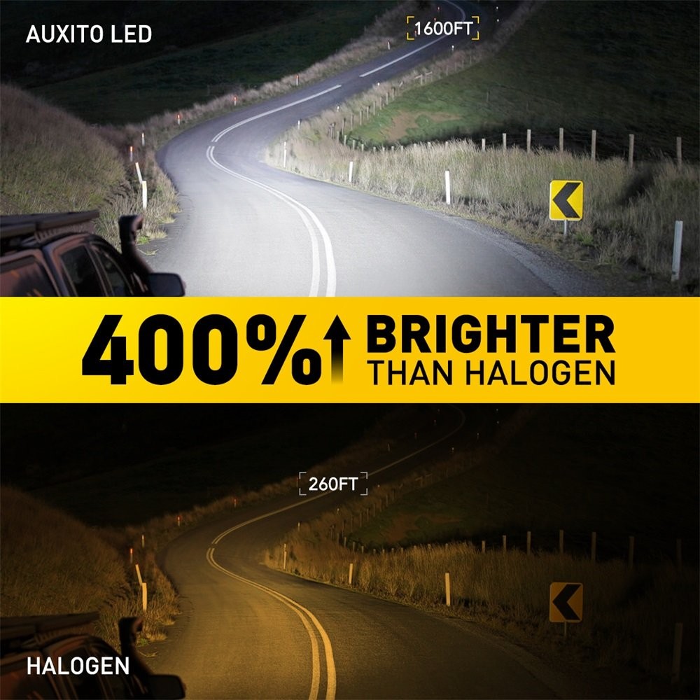 H7 LED Headlights Bulb Low Beam Conversion Super Bright Canbus Plug&Play 2/4X