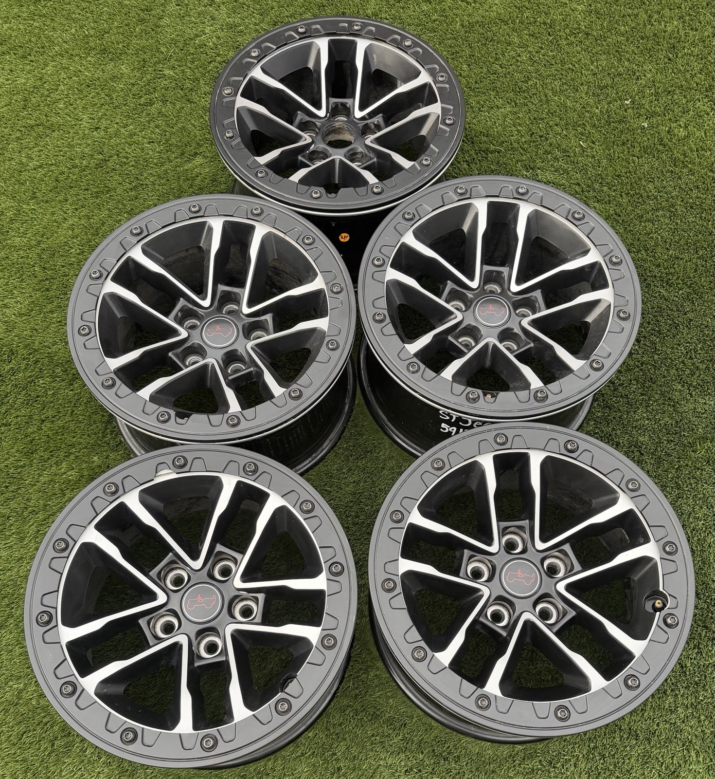 17” Jeep Factory OEM Rubicon Extreme Recon X 392 Beadlock Bead Lock Wheels