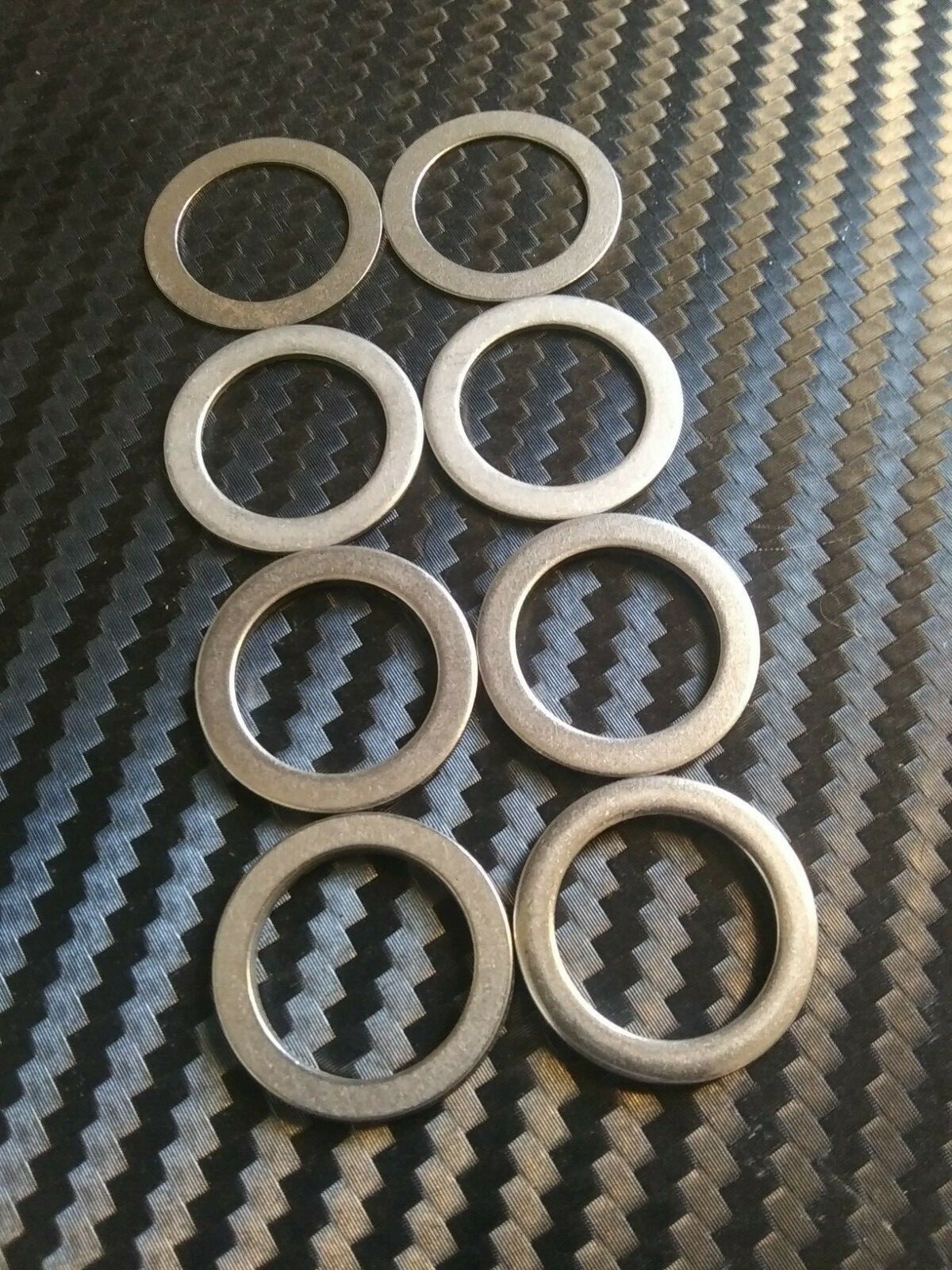 VALVE SPRING SHIM SET gx200 honda 212 predator 196 clone gokart racing 8 pcs