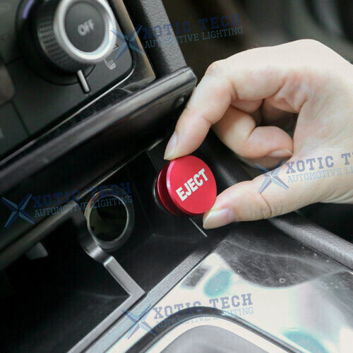 1pcs 1.06 inches CNC Billet Aluminum Alloy Eject Cigarette Lighter Button Cover