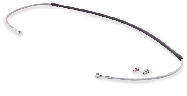 SUZUKI 2000-2023 DRZ 400S GALFER BRAIDED STAINLESS STEEL FRONT BRAKE LINE KIT