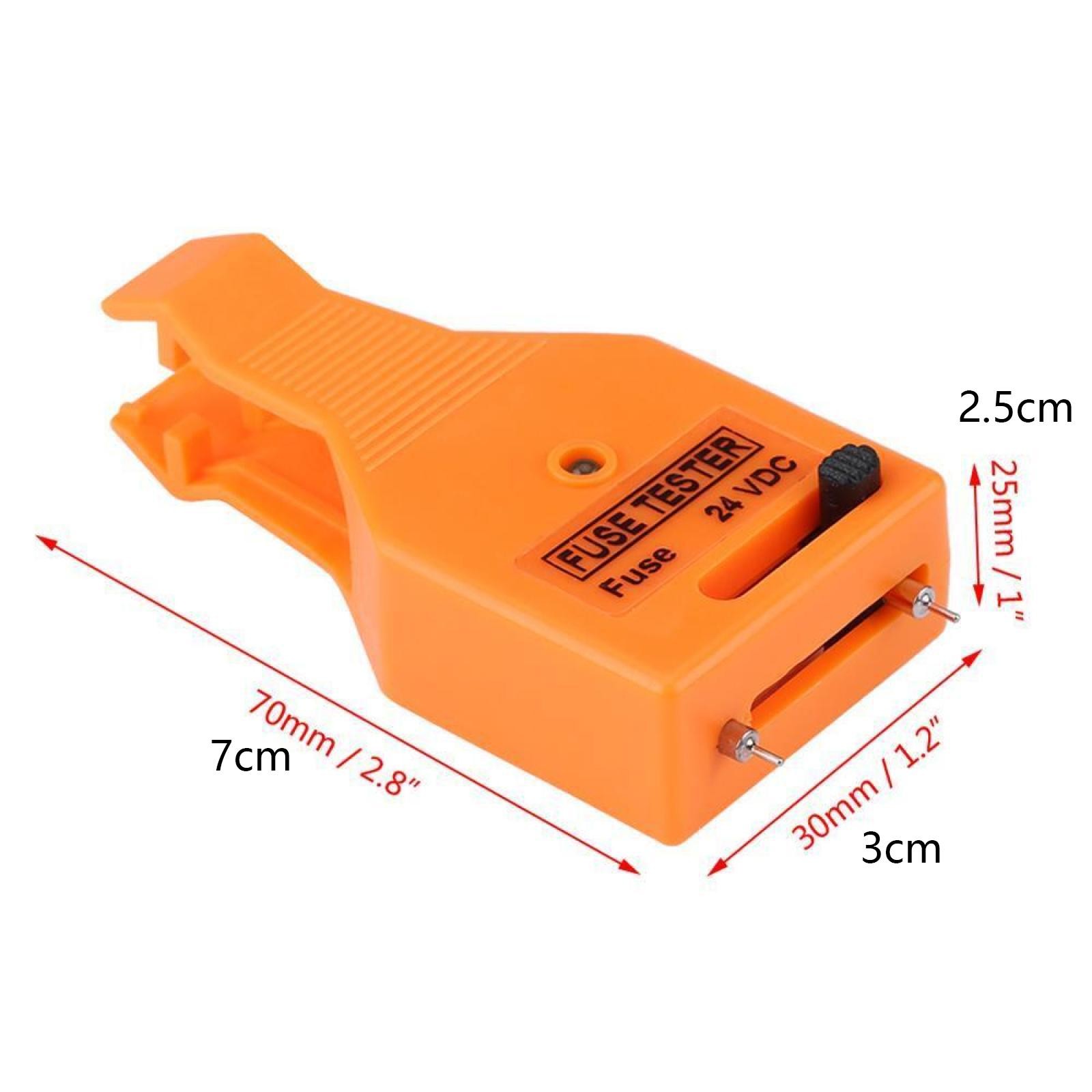 Non-slip Automotive Car Fuse Blade Type Fuse Tester Checker Puller Removal Tool