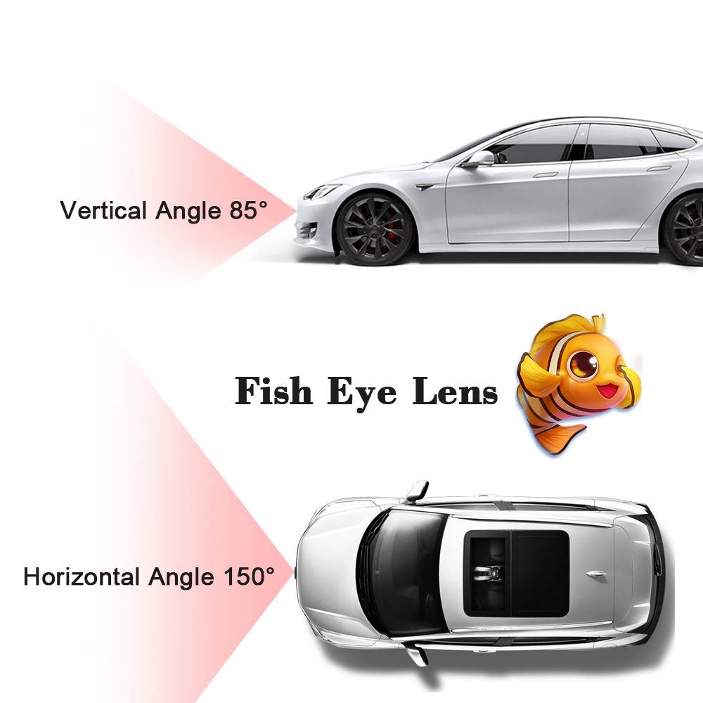 Front View Camera w/ Camera cable Fit For 2024 Benz GLE AHD/CVBS Night Vision