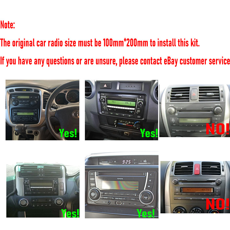 7″ 4+64GB Toyota Tundra 2000-2006 Car Radio Android 15 Apple CarPlay 2DIN GPS