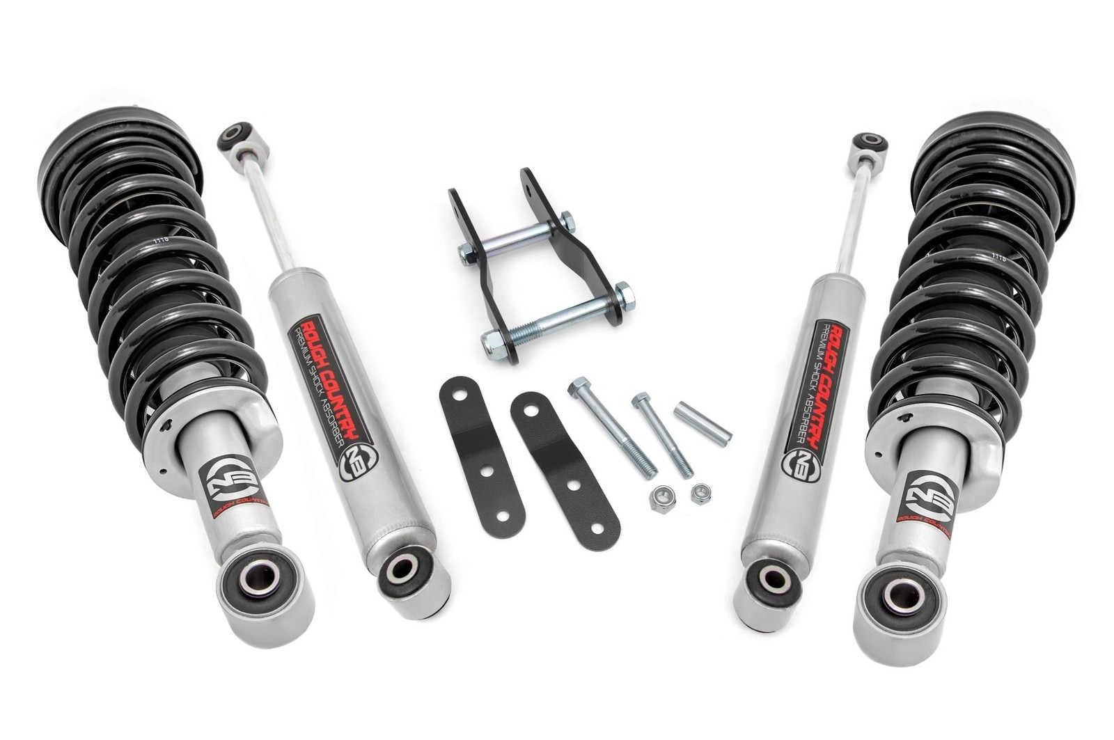 Rough Country 2.5″ Lift Kit w/N3 Struts for 1995-2004 Toyota Tacoma – 740.23