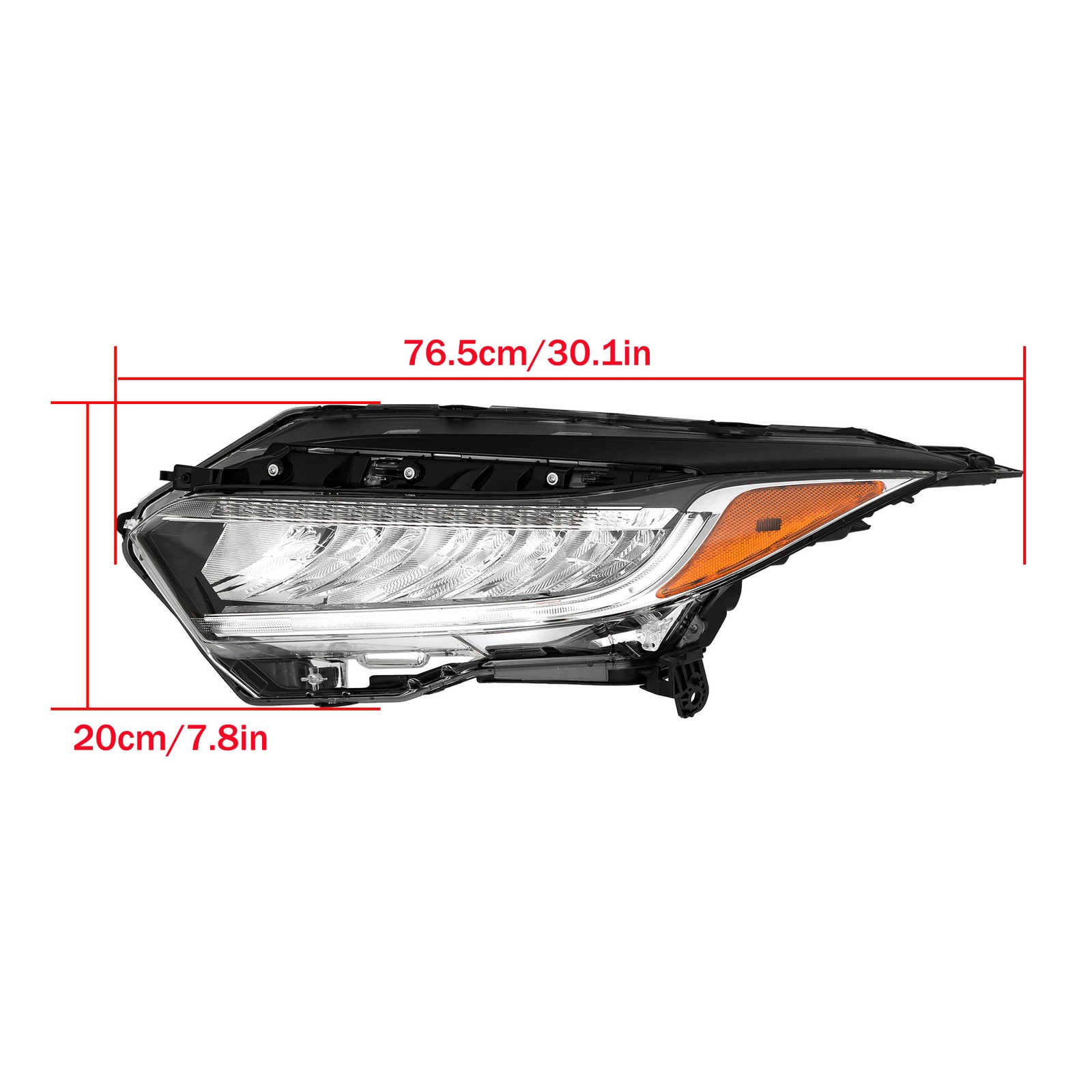 Labwork Left+Right Full LED Headlight Assembly For Honda HR-V Touring 2019-2022