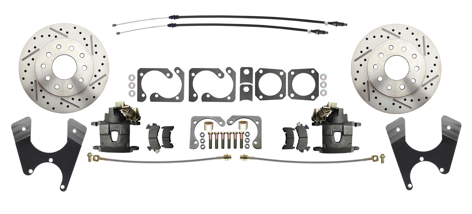 1967-72 Chevelle High Performance Power Front & Rear Disc Brake Conversion Kit